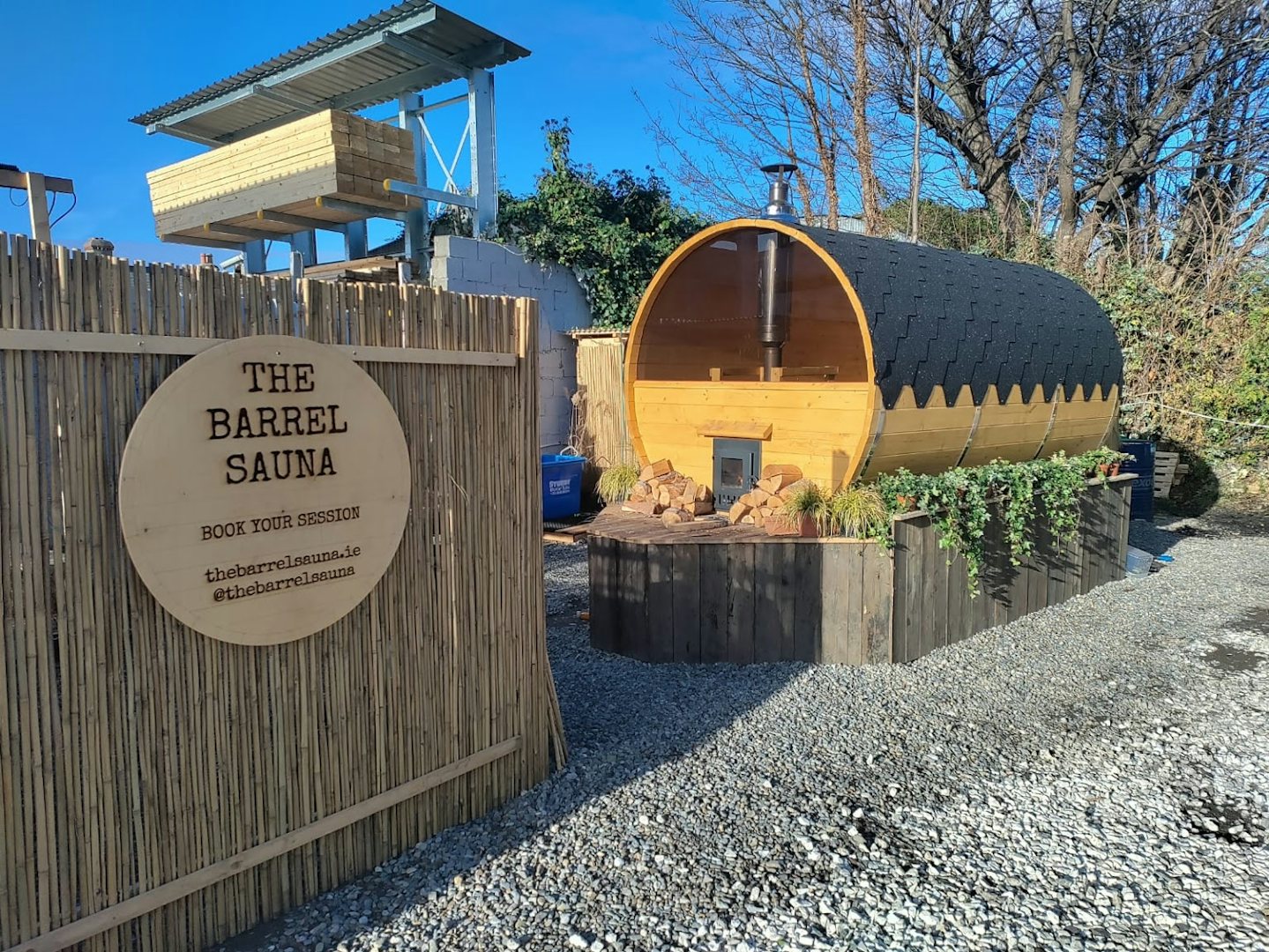 The Barrel Sauna in Dublin