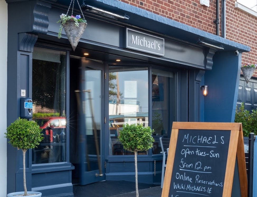 restaurant façade of Michael's