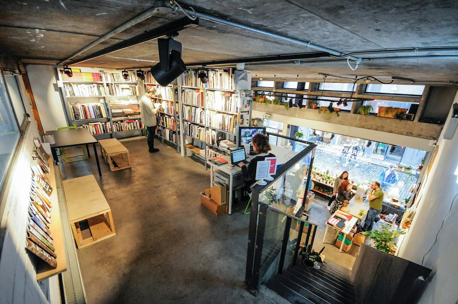 shop interior of the Library Project Dublin