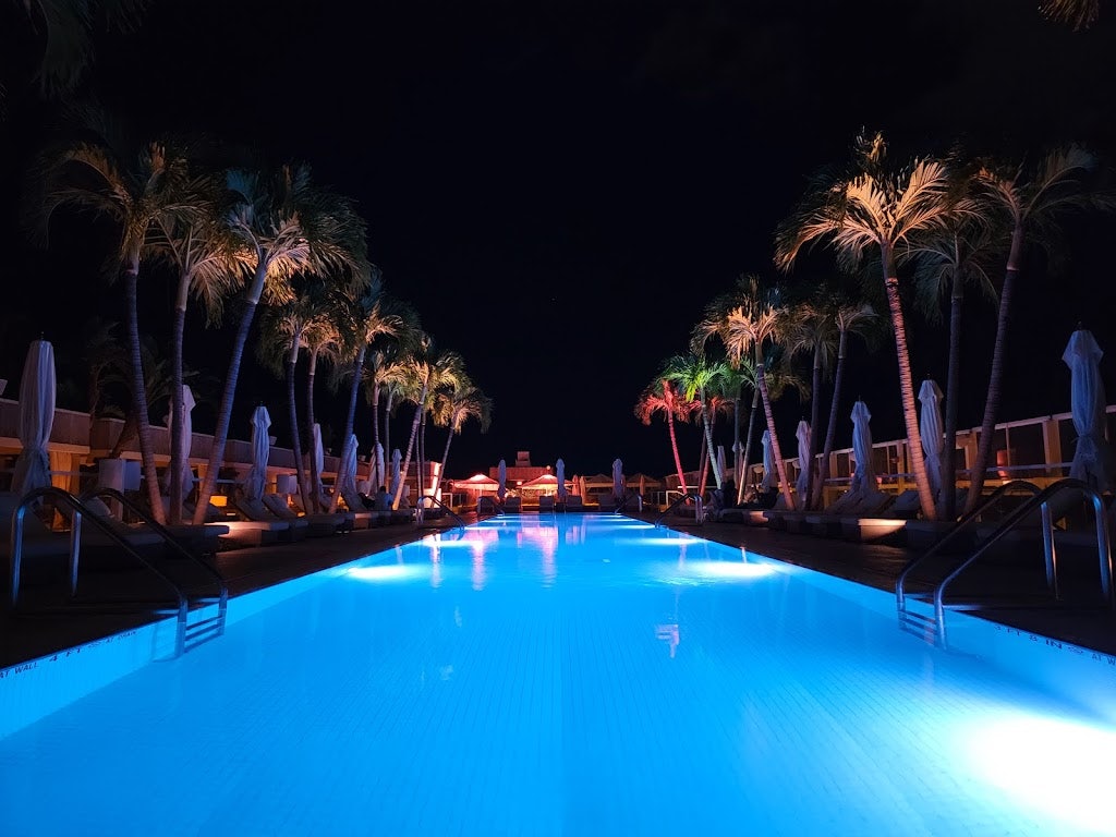 poolside Water at the 1 Rooftop