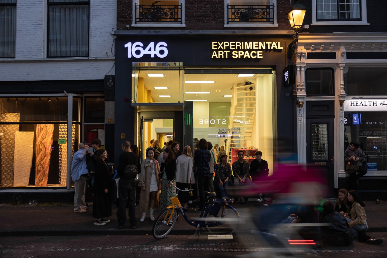 people outside the 1646 Experimental Art Space