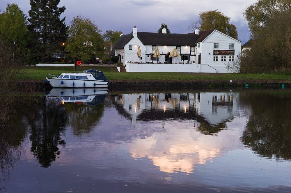 Exterior of Old Ferry Boat by the water