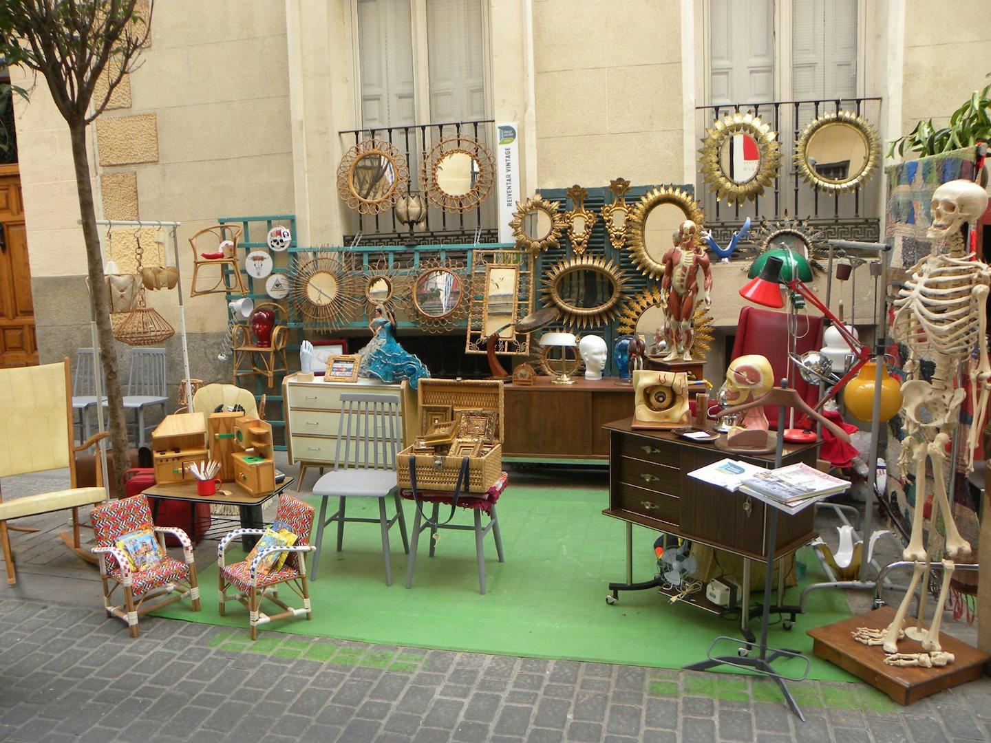 Stall at Mercado de las Ranas