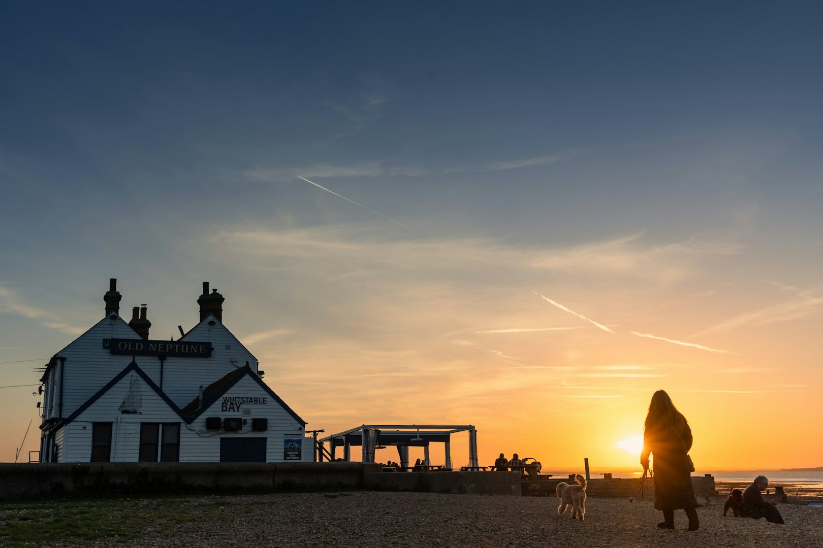 Sunset view of The Old Neptune