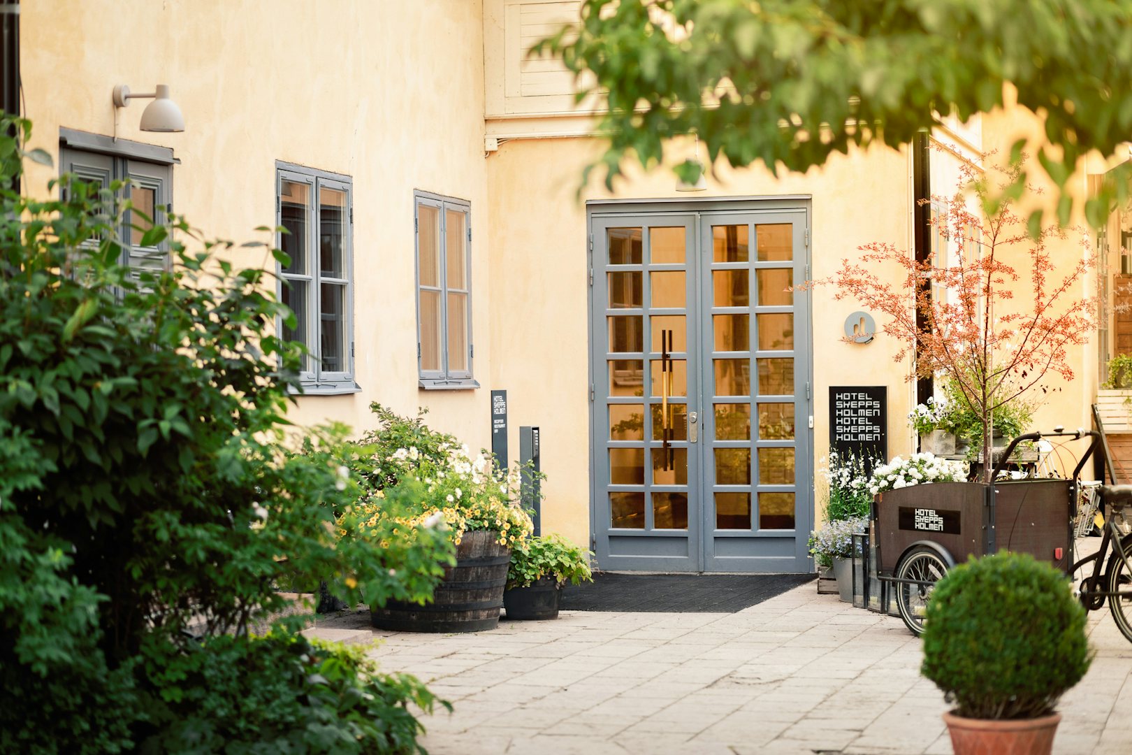 Entrance of Hotel Skeppsholmen