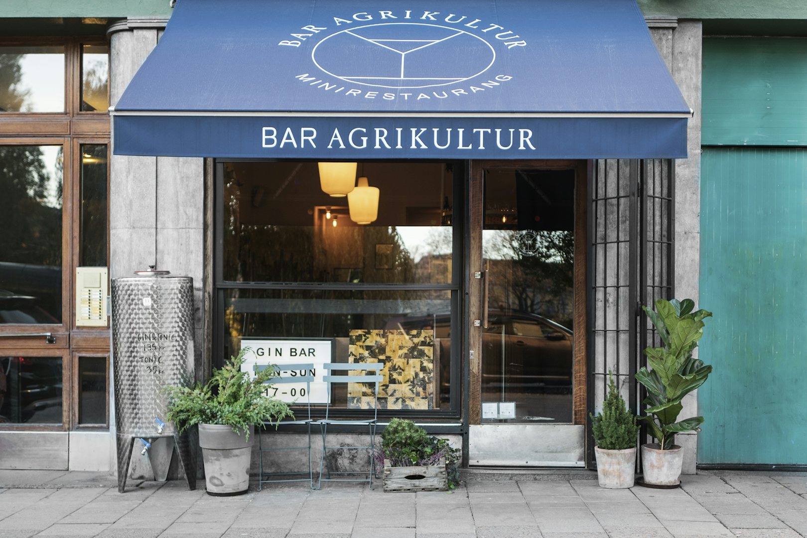 Facade of Bar Agrikultur