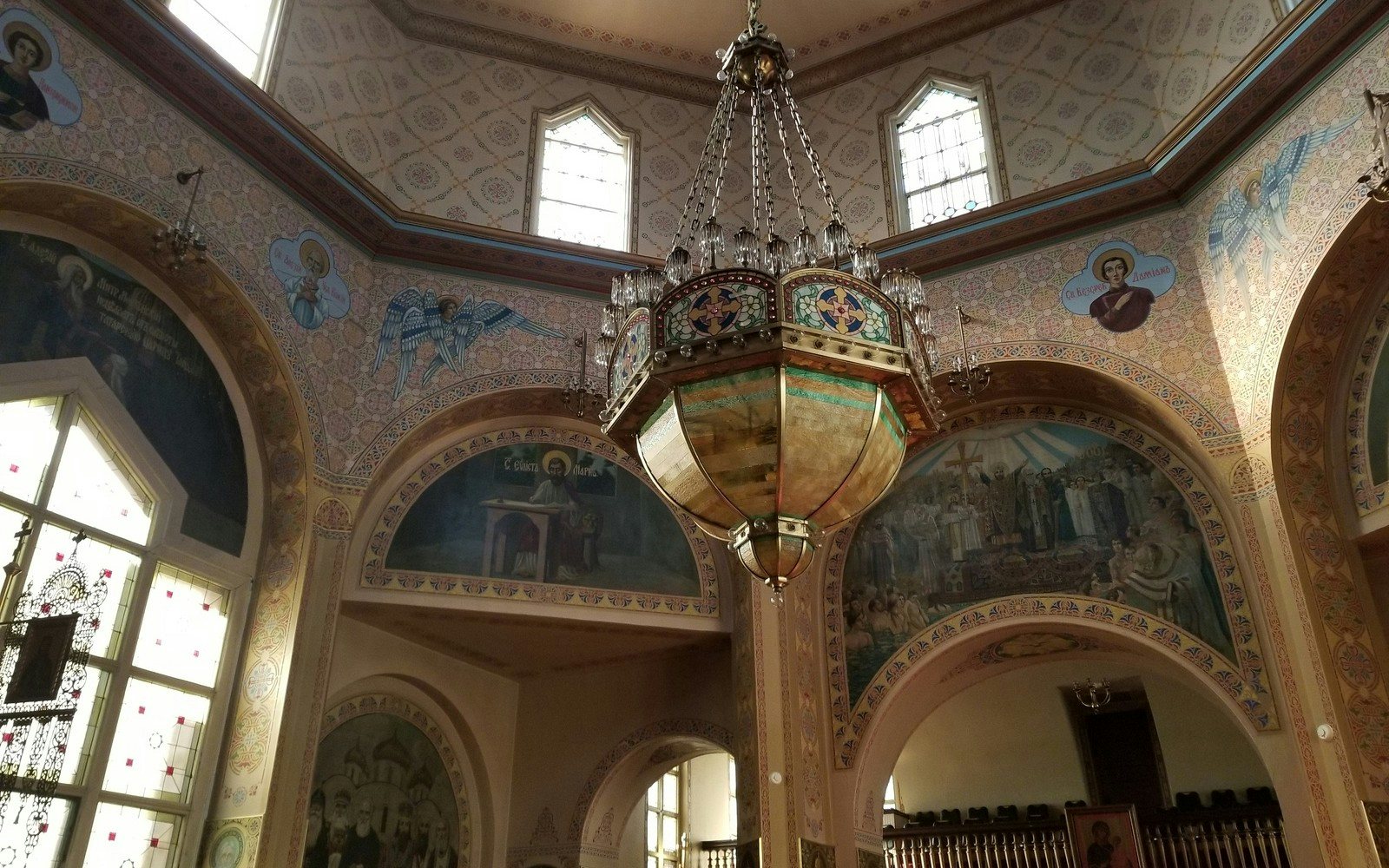 interior of the Holy Trinity Orthodox Cathedral