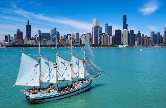 Tall Ship Windy in the Chicago River