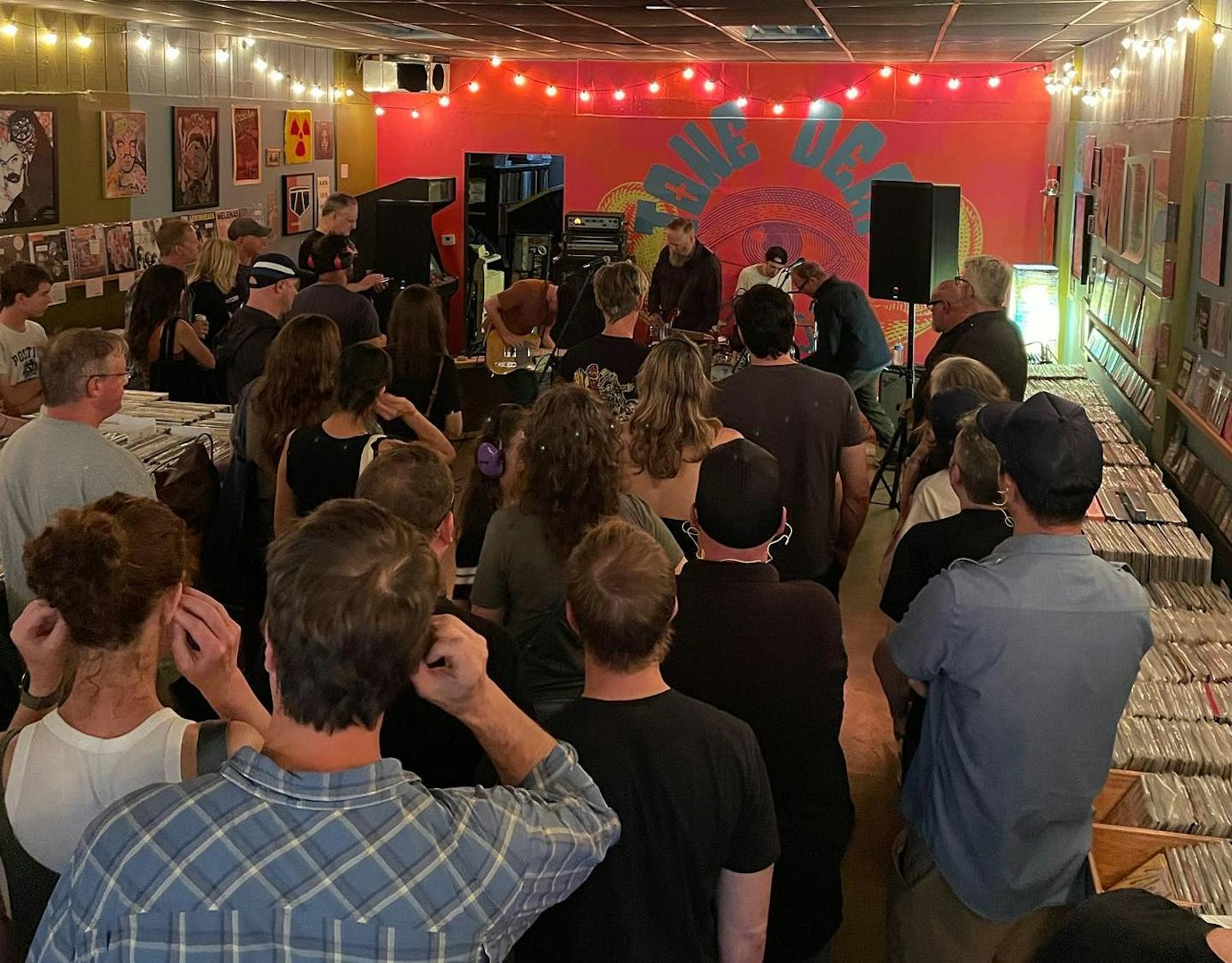 music event at Tone Deaf Records