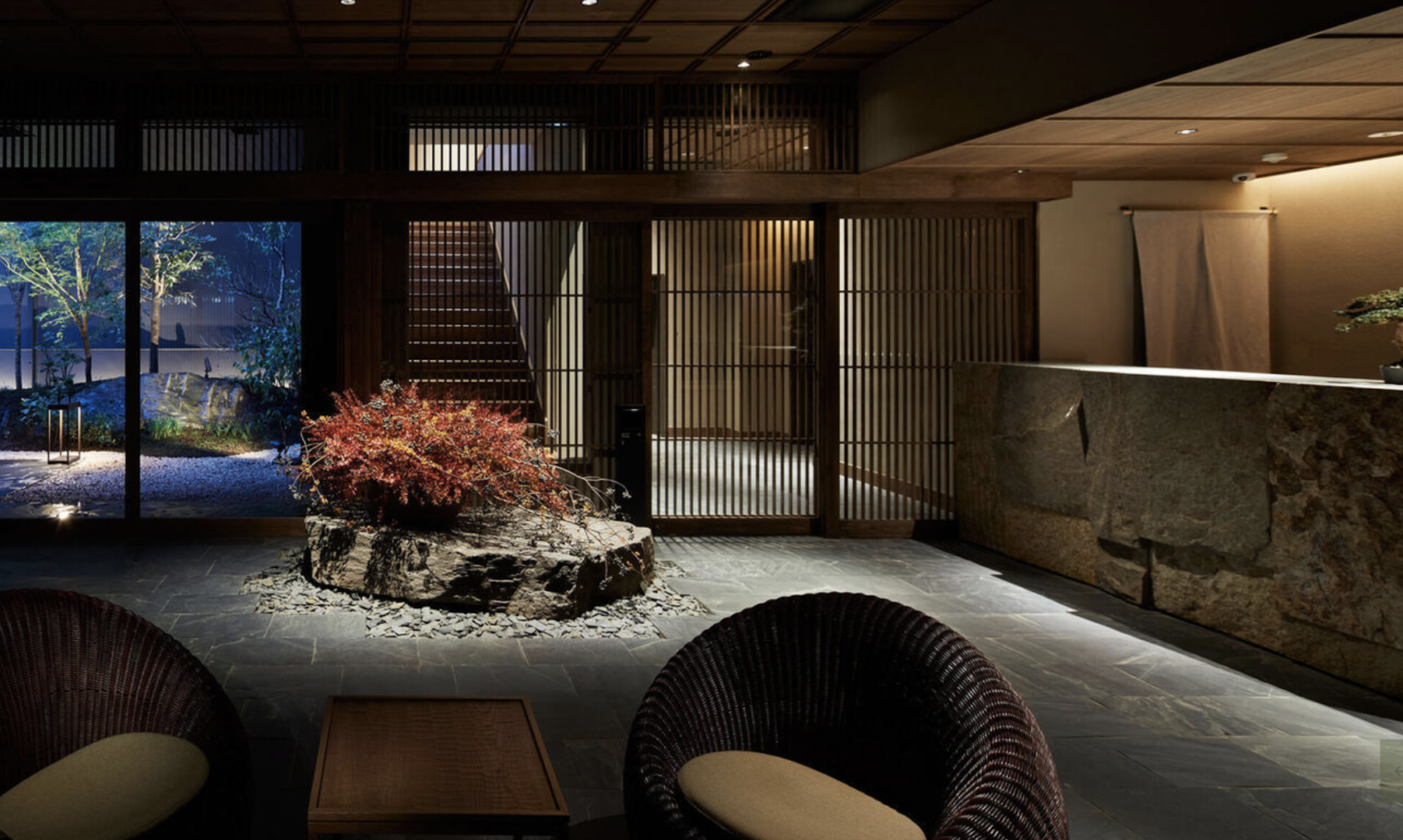 Lobby at Yuen Bettei Daita