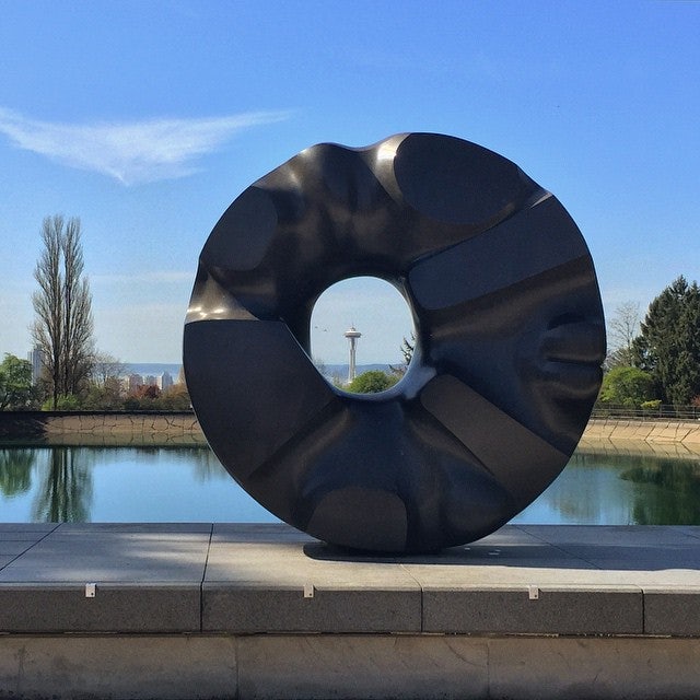 Black Sun by Isamu Noguchi