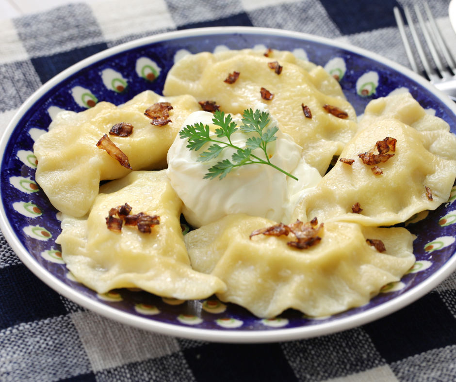 Pierogis at Polish Home Association Friday Night Dinners