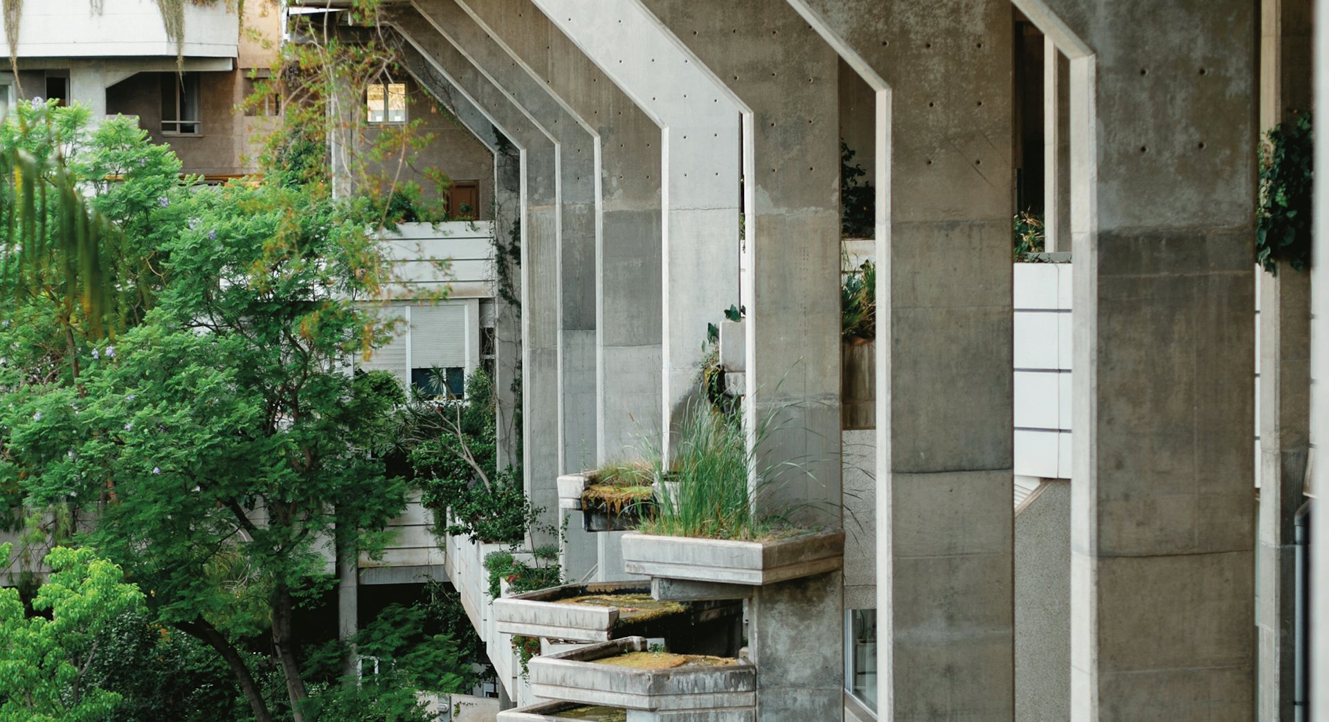 brutalist Espai Verd in Valencia