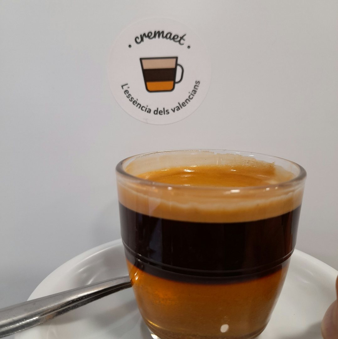 a traditional Valencian Cremaet coffee