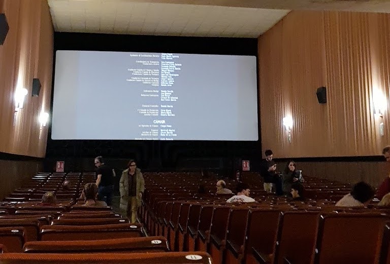 movie room at the Cinestudio D'or