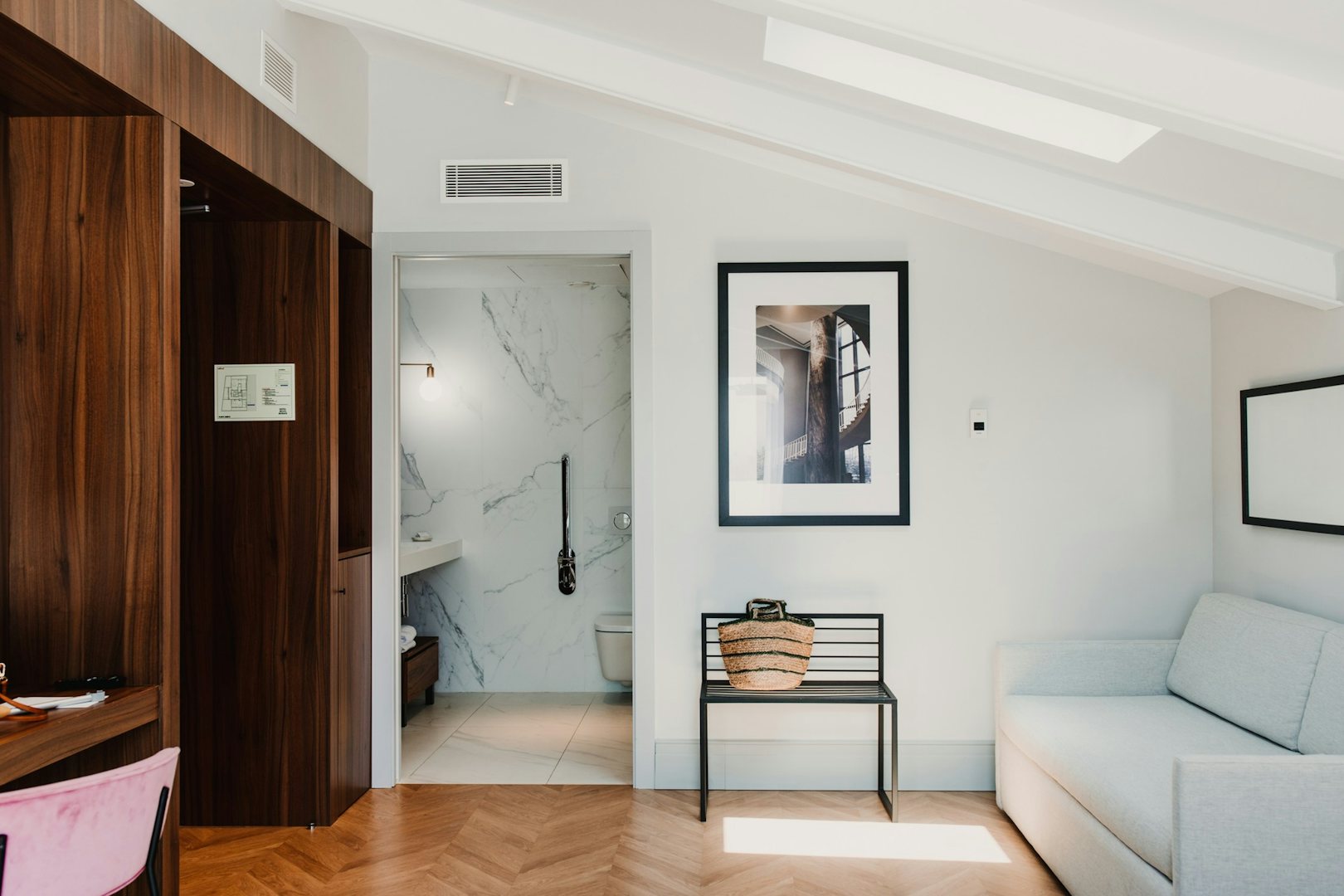 stylish room design at Helen Berger hotel in Valencia