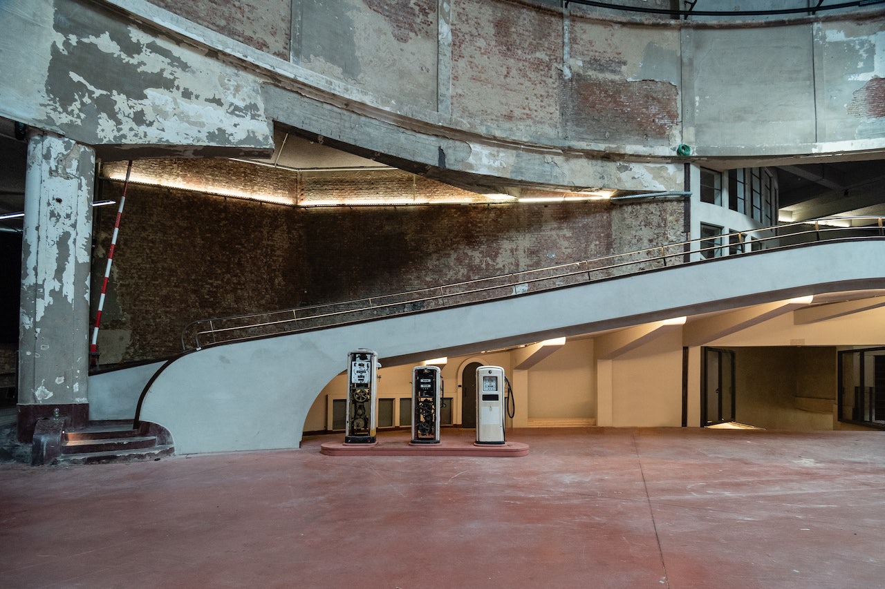 interior of Winter Circus in Ghent