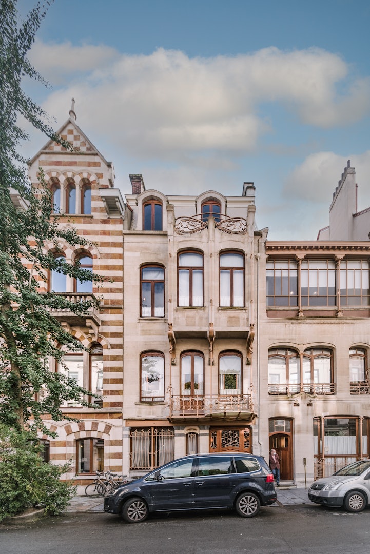 Horta museum entrance in Brussels