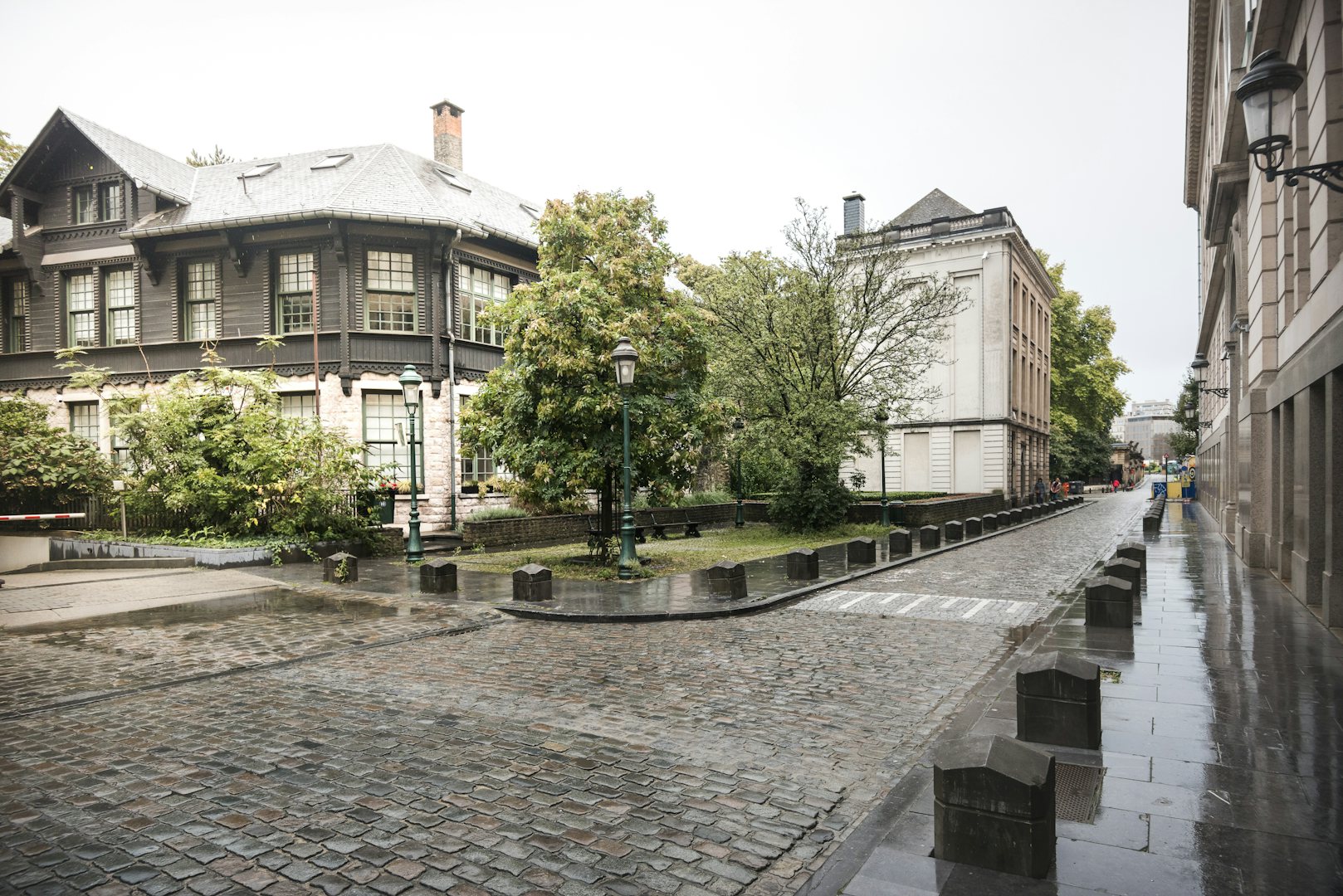 the house on the Rue Brederode 10 in Brussels