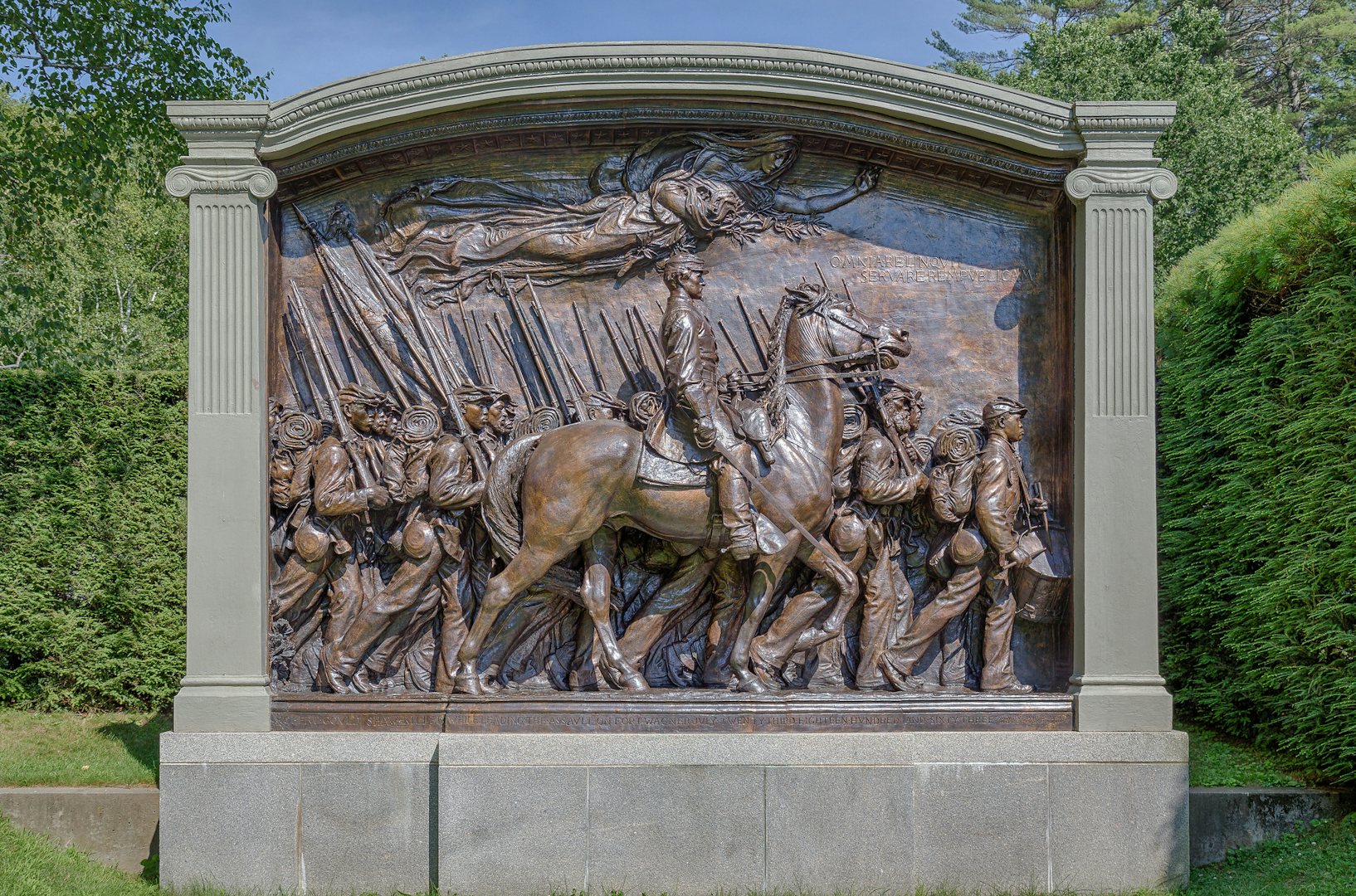 Robert Gould Shaw and the 54th Regiment Memorial in Boston