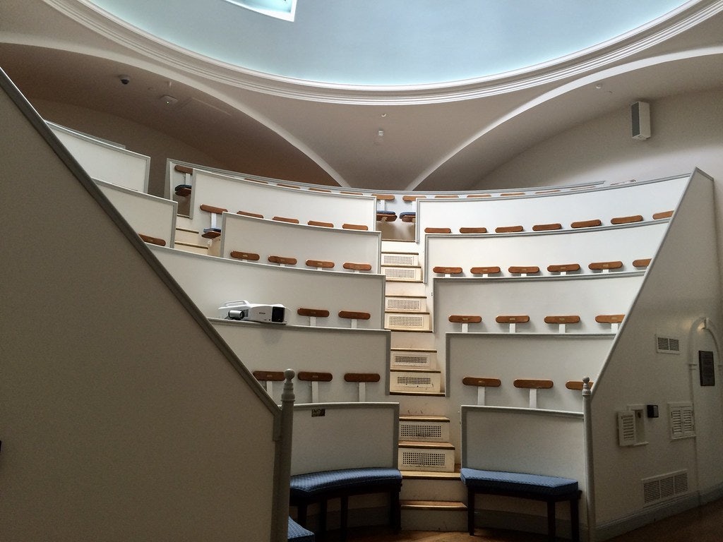 the Ether Dome at the Massachusetts General Hospital