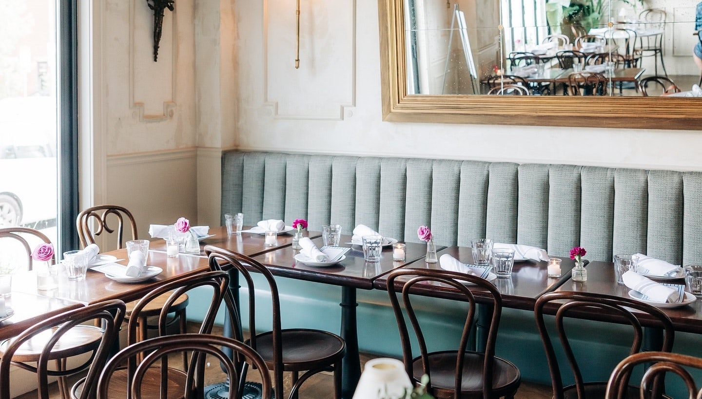 restaurant interior of Petula's