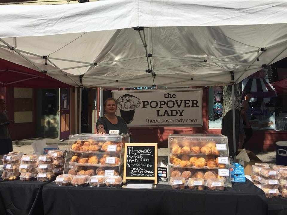 muffins and sweet goods from Popover Lady in Boston
