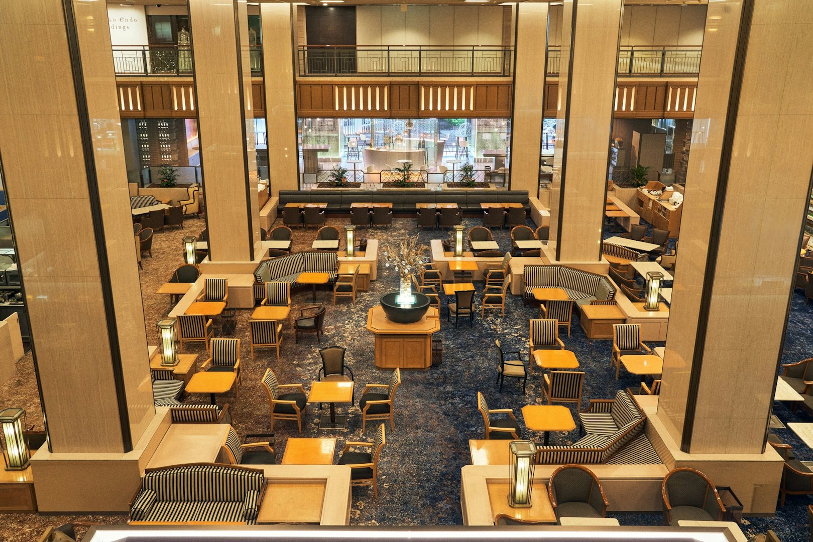 lobby of the Imperial Hotel Tokyo