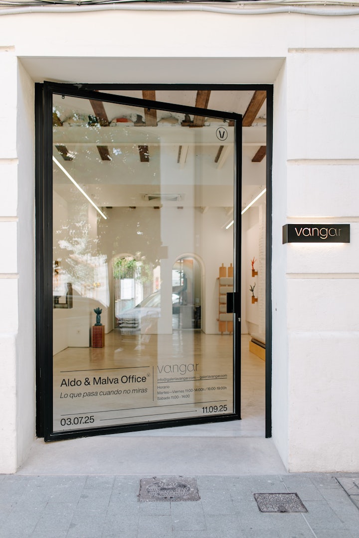 Entrance of Vangar Gallery