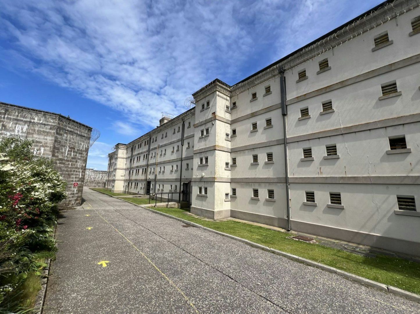 the exterior of the Peterhead Prison