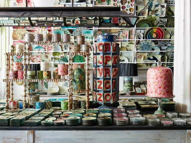 decoupage displayed at John Derian Company