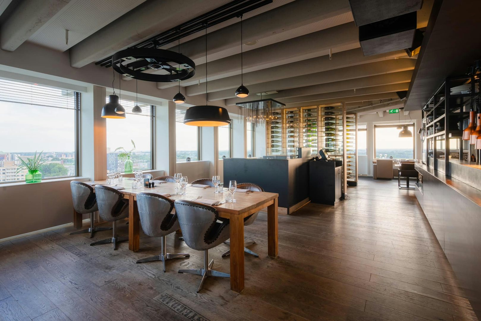 amazing views from Floor17 over Amsterdam