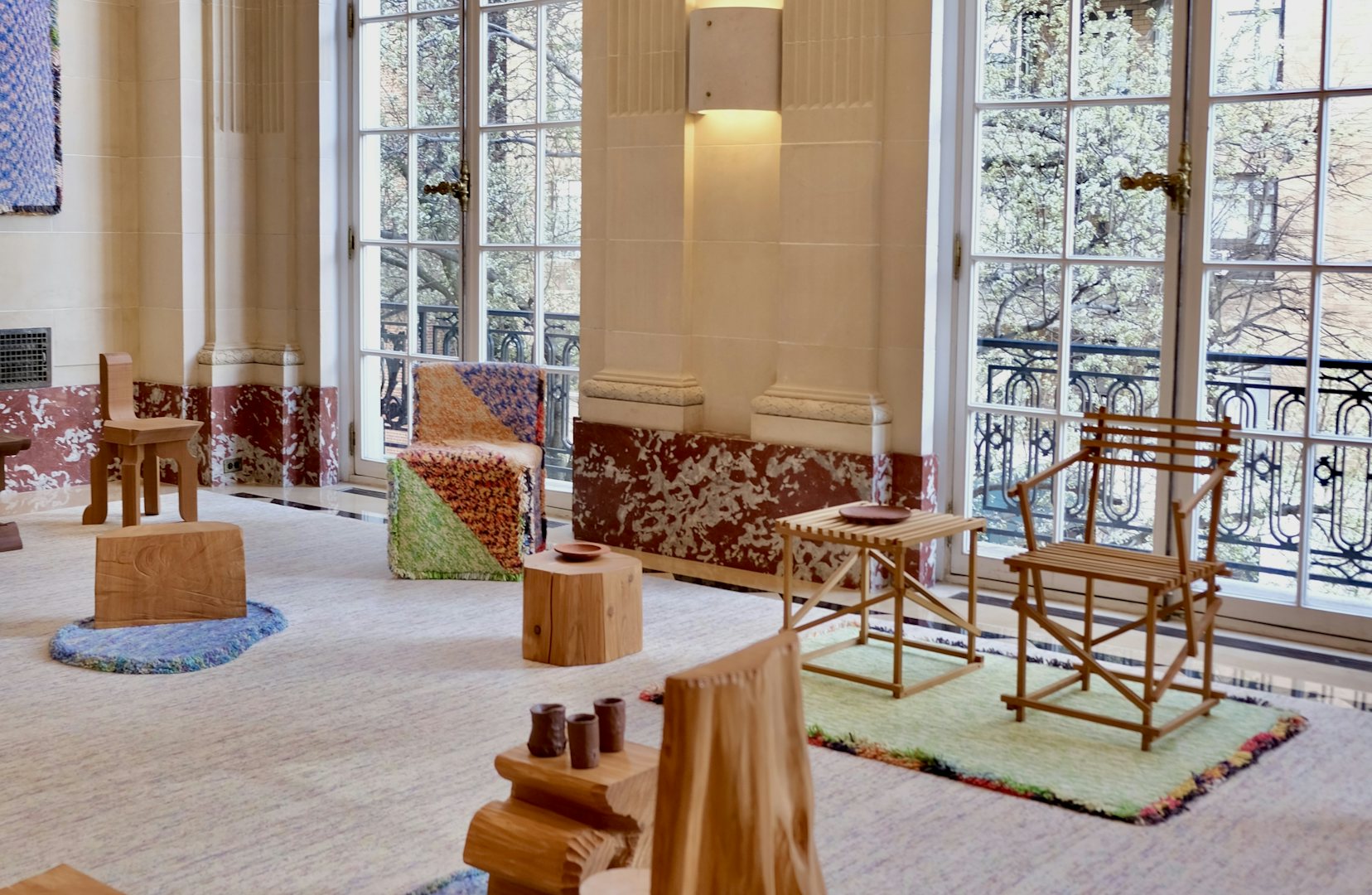 art displayed at Salon 94 in Manhattan